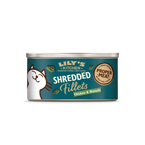LILY'S KITCHEN Shredded, fileti piletine s dagnjama u umaku, 70g