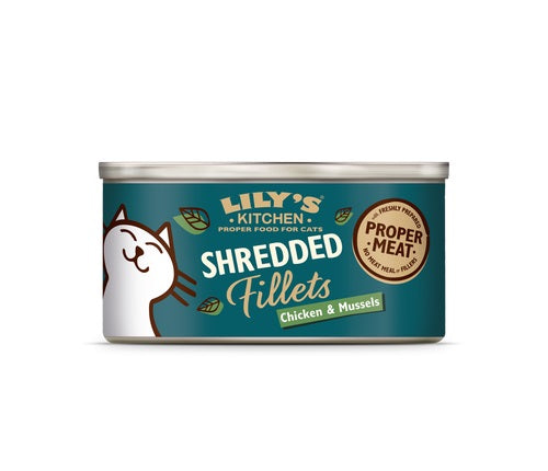 LILY'S KITCHEN Shredded, fileti piletine s dagnjama u umaku, 70g