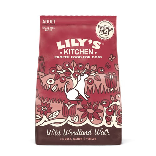 LILY'S KITCHEN Wild Woodland Walk, s pacetinom, lososom i divljaci, bez zitarica
