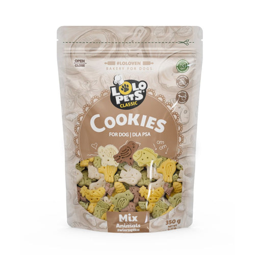 LOLO PETS CLASSIC Bones Mix, keksi za pse, 350g
