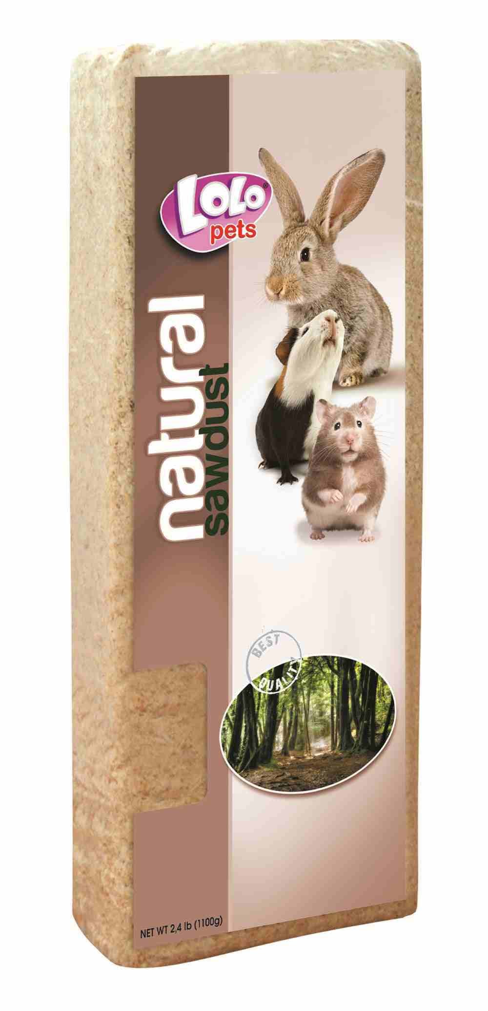 LOLO PETS Natural, piljevina, 1,1kg