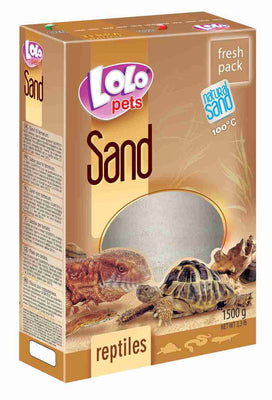 LOLO TERRA NATURA Terrarium sand, podloga od pijeska, u kutiji, 1,5kg