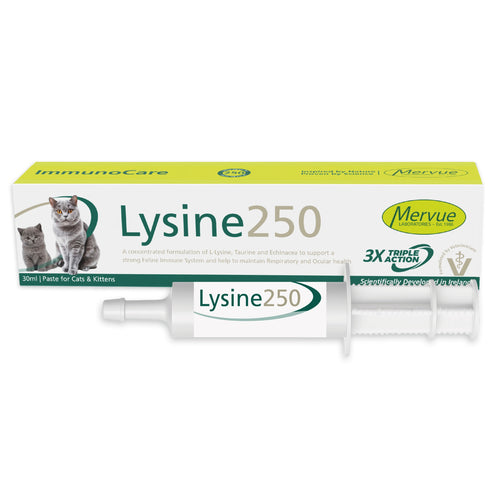 MARVUE Lysine 250 cat, pasta za jacanje imuniteta kod macaka, 30ml