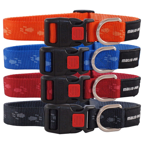 MATIS Klik Ogrlica za psa Dogy Paws S 1,5cm
