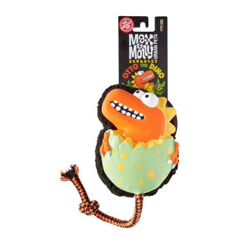 MAX&MOLLY Igracka za pse Otto the Dino, zvucna V:6,5xD:14,5xS:10,5cm