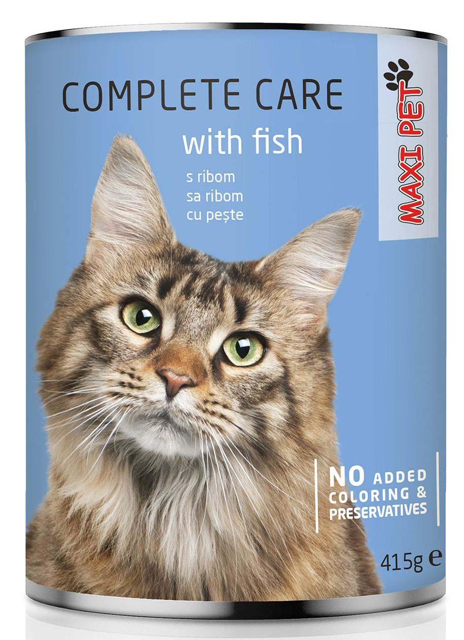 MAXI PET Komadici s ribom u zeleu, 415g