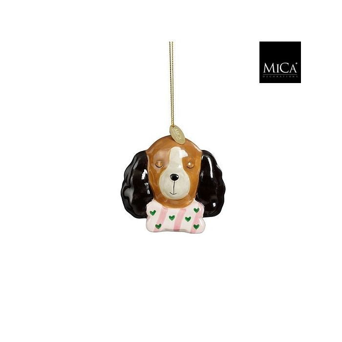 MICA Ukrasni Ornament Pas, smeđa
