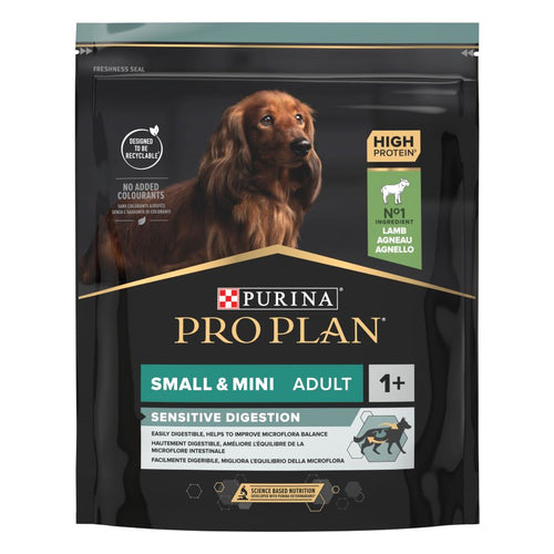 PRO PLAN Small/Mini, Sensitive Digestion, Opti Digest, bogato janjetinom, 700g