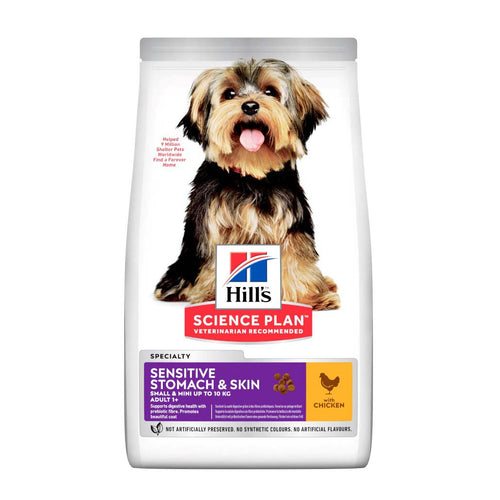 HILL's Canine  Small/Mini Sensitive Skin&Stomach s piletinom
