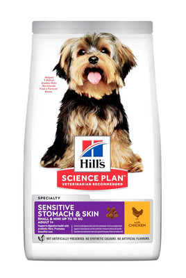 HILL's Canine  Small/Mini Sensitive Skin&Stomach s piletinom