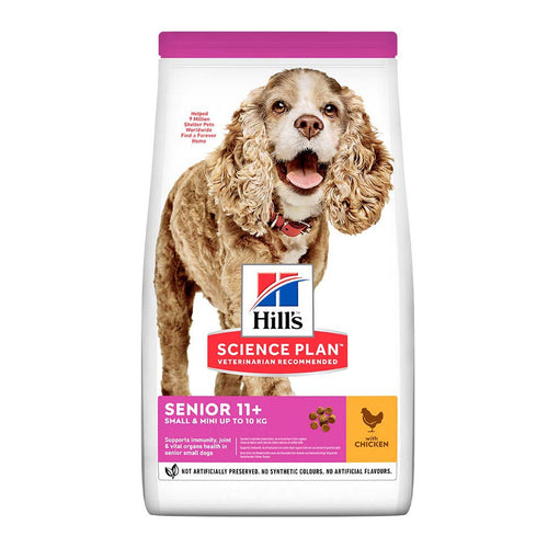 HILL's Canine SENIOR 11+ Small/Miniature, piletina, 1,5kg, -20%