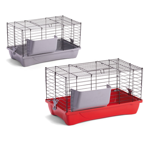 MPS Kavez Cavia 1, 58x32xh31cm, siva ili crvena