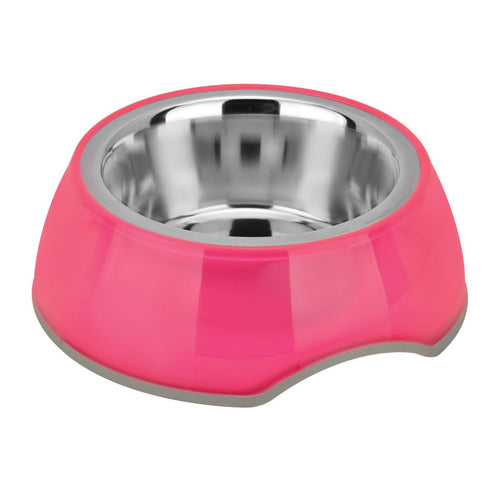 MR. PET Zdjelica Pellucid, prozirna, inox, protuklizna