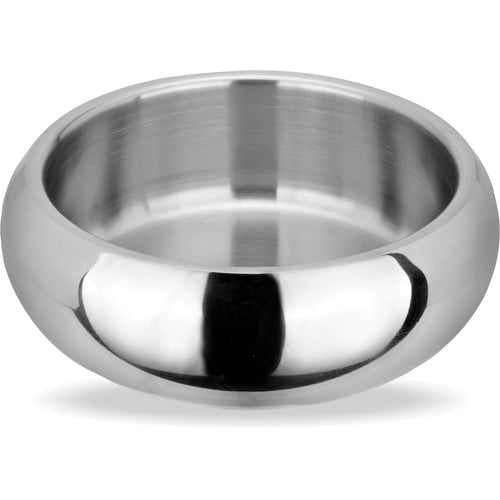 MR. PET Zdjelica Premium Belly, ovalna, dvostruki inox, protuklizna