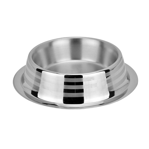 MR. PET Zdjelica za macke Premium Silver Stripes, inox, protuklizna, 200ml