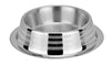 MR. PET Zdjelica za mačke Premium Silver Stripes, inox, protuklizna, 200ml