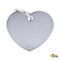MYFAMILY Basic Pločica za graviranje  Srce, aluminij, siva