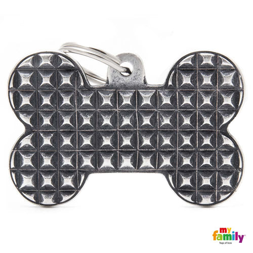 MYFAMILY Bronx  Bone Plocica za graviranje Klinovi XL, 4,8x3,5cm