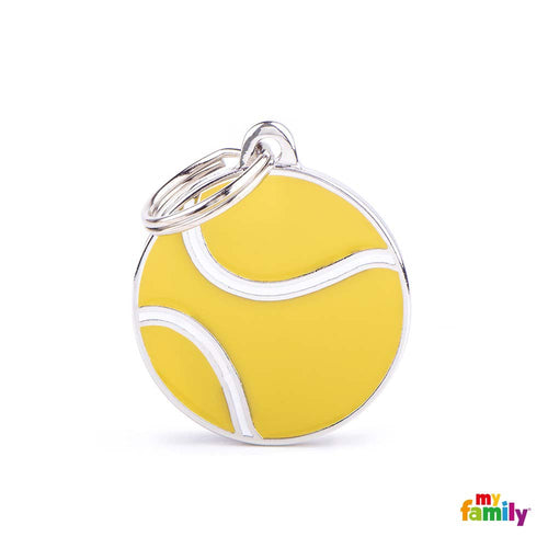 MYFAMILY Charms Plocica za graviranje Tennis 2,5x3,1cm