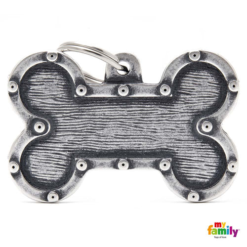 MYFAMILY OUTLET Bronx Bone Plocica za graviranje Futuristic XL, 4,8x3,5cm