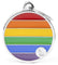 MYFAMILY Pločica za graviranje Rainbow Krug L, 3,2 x 3,7cm