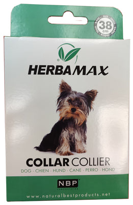 NATURAL BEST Herba Max ogrlica za pse  protiv buha i krpelja 38cm