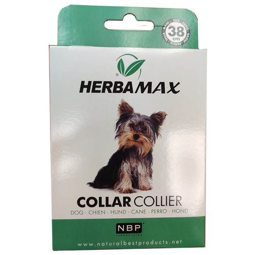 NATURAL BEST Herba Max ogrlica za pse  protiv buha i krpelja 38cm