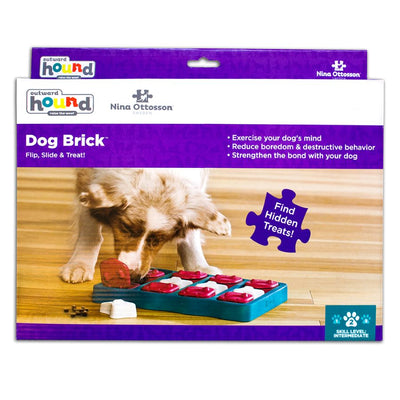 NINA OTTOSSON Dog Brick, interaktivna igracka za pse, 31,5x21x4cm