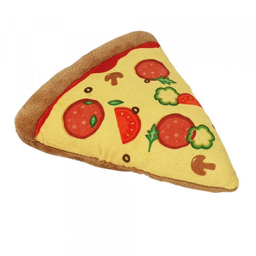 NOBBY Igracka za pse Pizza, plisana, zvucna, 20cm