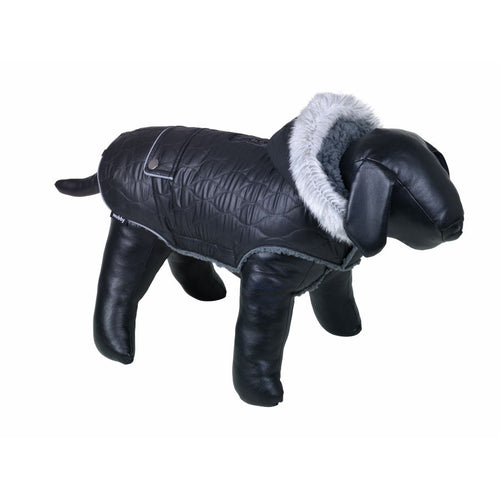 NOBBY Kaputic Polar, s reflektirajucim trakama, podstavom i kapuljacom, crna