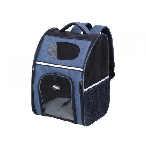NOBBY Ruksak za kucne ljubimce Rana, plavi, do 6kg, 32x25x42cm