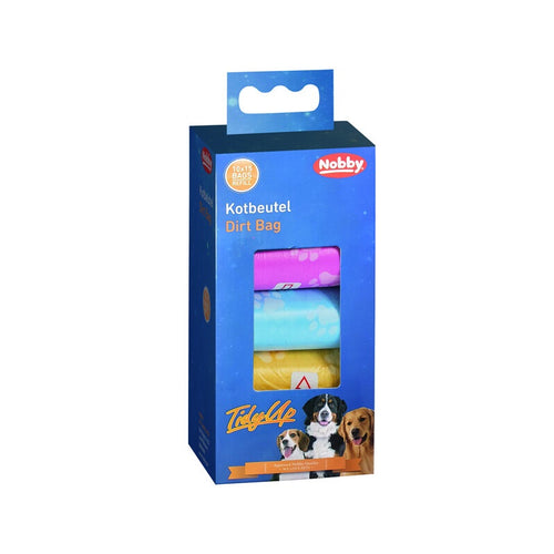 NOBBY TidyUp Vrecice za izmet, sape, 10rola*15 vrecica