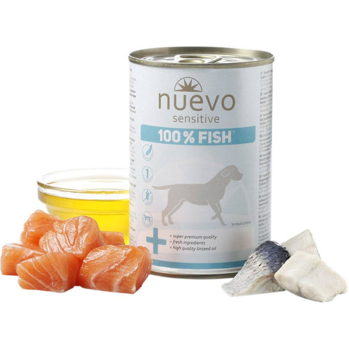 NUEVO Sensitive Adult dog, haringa i losos, bez zitarica, 375g