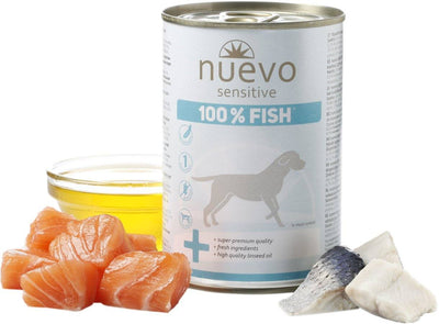 NUEVO Sensitive Adult dog, haringa i losos, bez zitarica, 375g