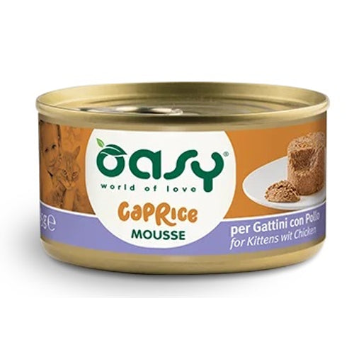 OASY Caprice KITTEN Mousse, s piletinom, 85g