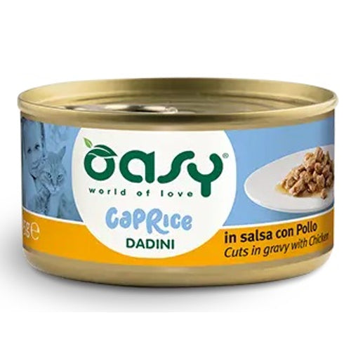 OASY Caprice Komadici u umaku, s piletinom, 85g