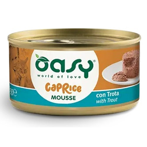 OASY Caprice Mousse, s pastrvom, 85g