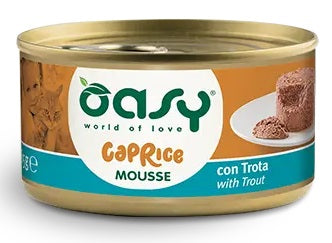 OASY Caprice Mousse, s pastrvom, 85g