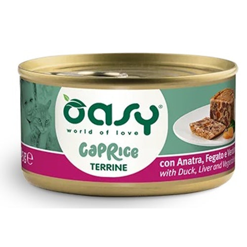 OASY Caprice Terina, pasteta u struci s pacetinom, jetricom i povrcem, 85g