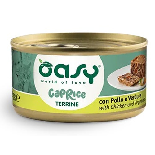 OASY Caprice Terina, pasteta u struci s piletinom i povrcem, 85g