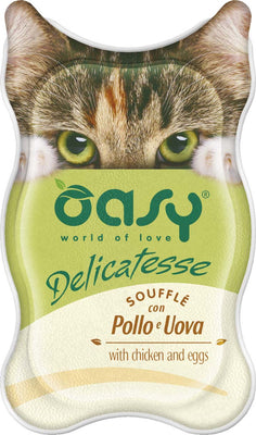 OASY Delicatesse Souffle, s piletinom i jajima, 85g
