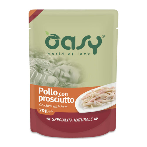 OASY Fileti u umaku, piletina sa sunkom, 70g