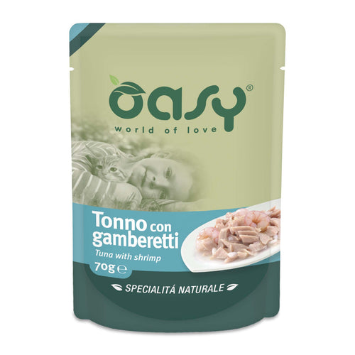OASY Fileti u umaku, tuna s kozicama, 70g