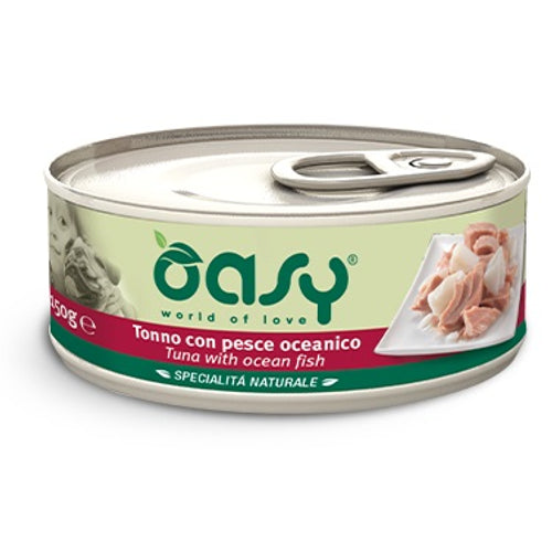 OASY Konzerva za pse, tunjevina s morskom ribom, 150g