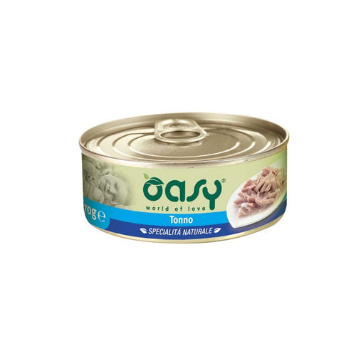 OASY Natural Range fileti, tuna, 150g