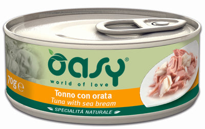 OASY Natural Range fileti, tuna s oradom, 70g