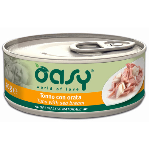 OASY Natural Range fileti, tuna s oradom, 70g