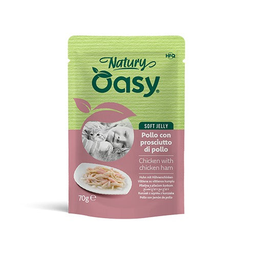 OASY Natury Fileti u umaku, piletina sa sunkom, 70g