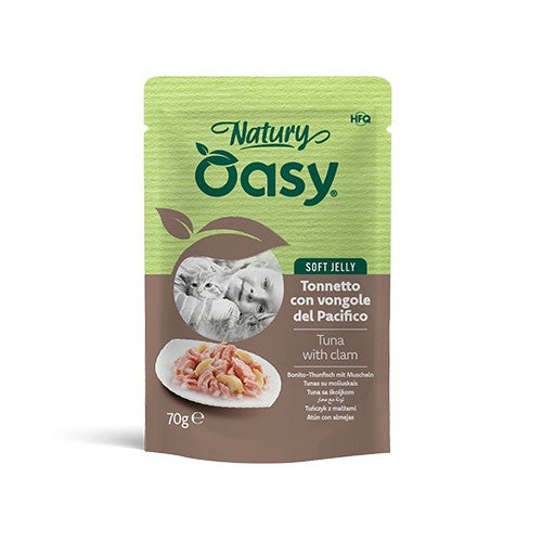 OASY Natury Fileti u umaku, tuna sa skoljkama 70g