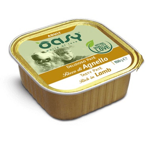 OASY Pasteta za pse, bogata janjetinom, 150g